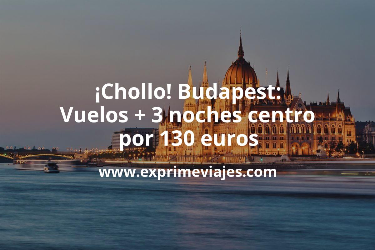 🇭🇺 Budapest: Vuelos + 3 noches hotel céntrico por 130 euros