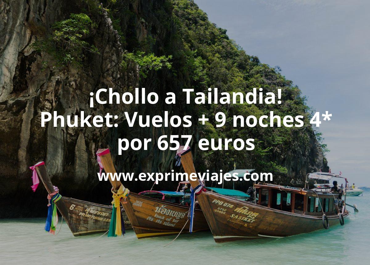 🇹🇭 Chollo a Tailandia! Phuket: Vuelos + 9 noches hotel 4* por 657 euros