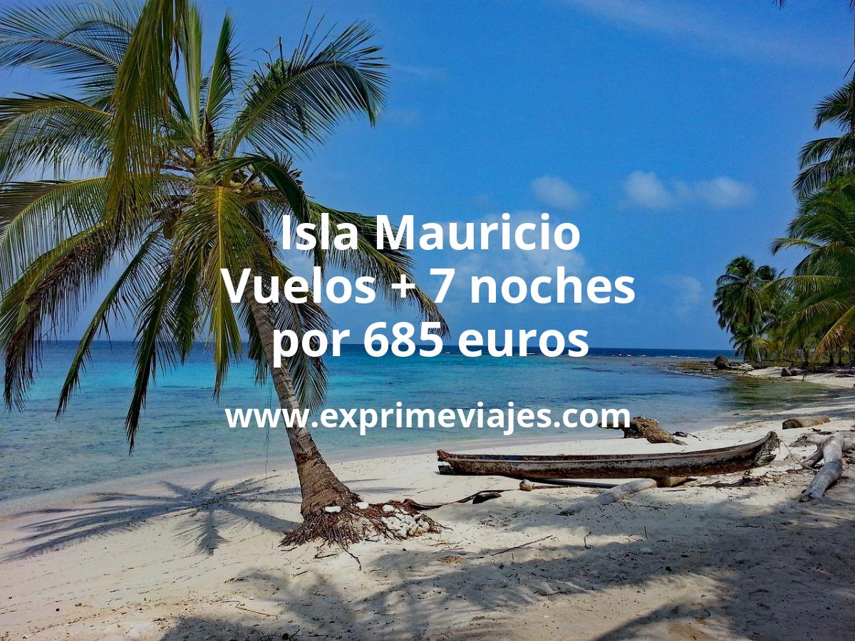 🇲🇺 Isla Mauricio: Vuelos + 7 noches villa cerca de la playa por 685 euros