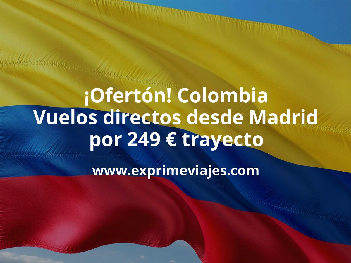 🇨🇴 Colombia: Vuelos directos por 249 euros trayecto