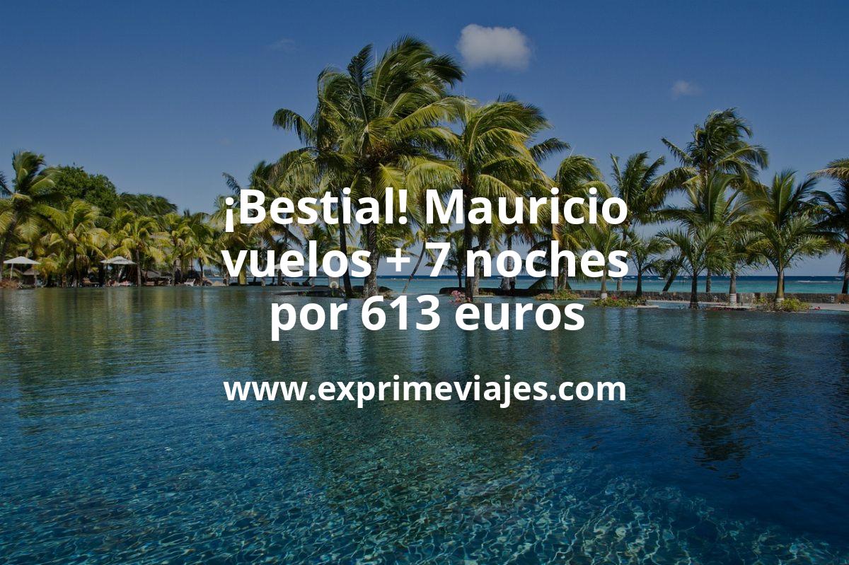 🇲🇺 Isla Mauricio: Vuelos + 7 noches por 613 euros