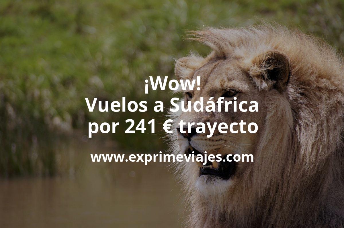 🇿🇦 Vuelos a Sudáfrica por 241 € trayecto