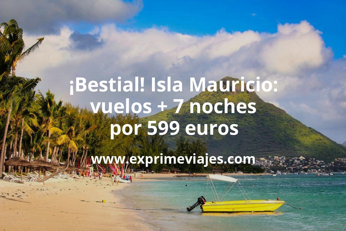 🇲🇺 Isla Mauricio: Vuelos + 7 noches por 599 euros