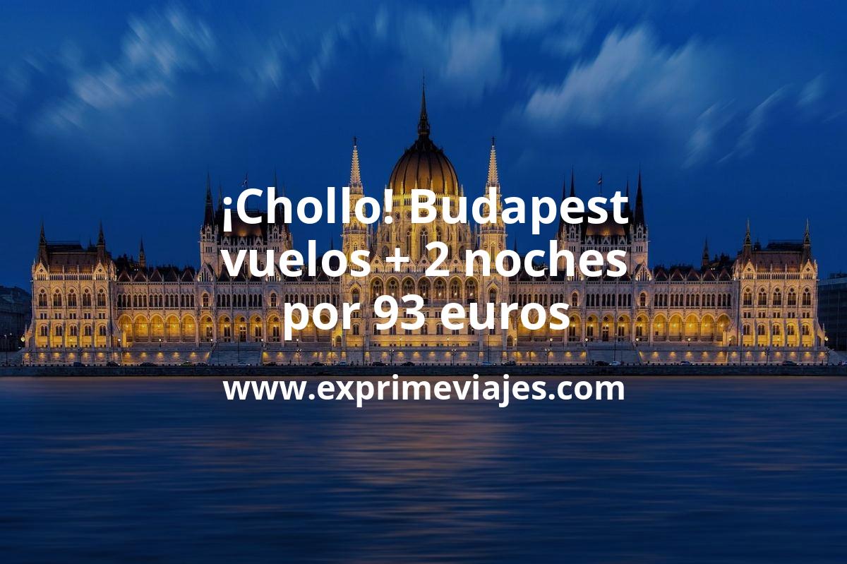 🇭🇺 Budapest: Vuelos + 2 noches hotel céntrico por 93 euros