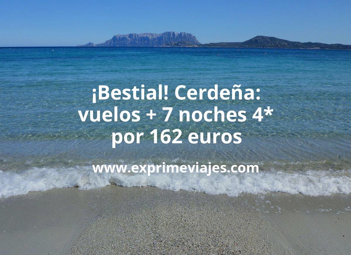 🇮🇹 Cerdeña: Vuelos directos + 7 noches hotel 4* por 162 euros