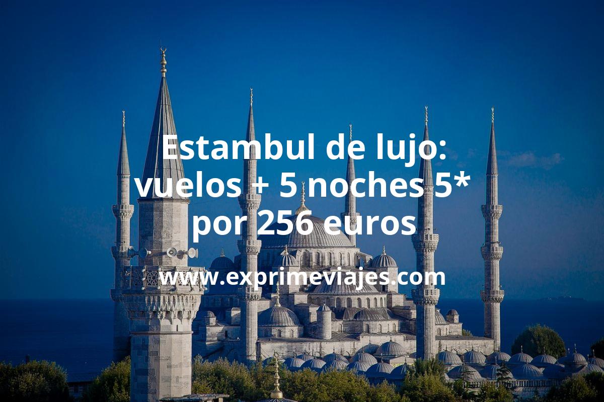 🇹🇷 Estambul de lujo: Vuelos directos + 5 noches hotel 5* por 256 euros