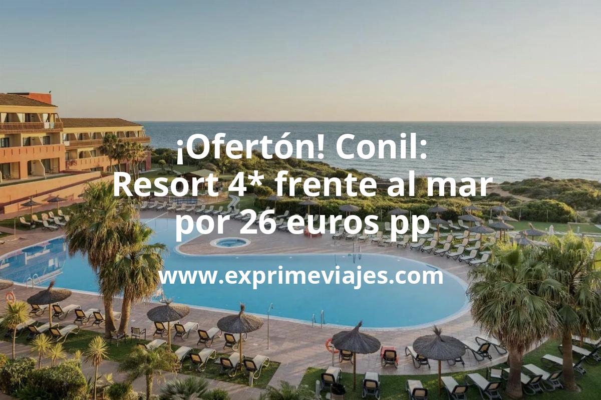 🇪🇸 Conil: resort 4* frente al mar por 26 euros pp