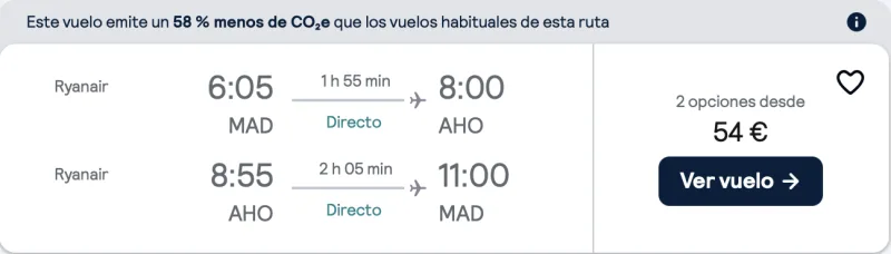 comprar vuelos baratos de Madrid a Cerdeña