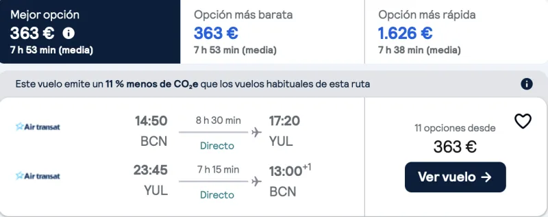 comprar vuelos baratos directos de barcelona a Nueva York