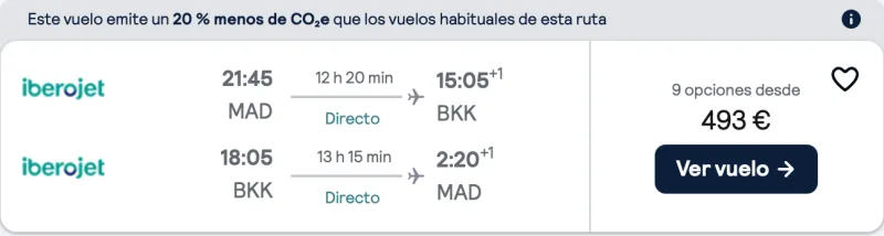 comprar vuelos baratos directos de madrid a tailandia