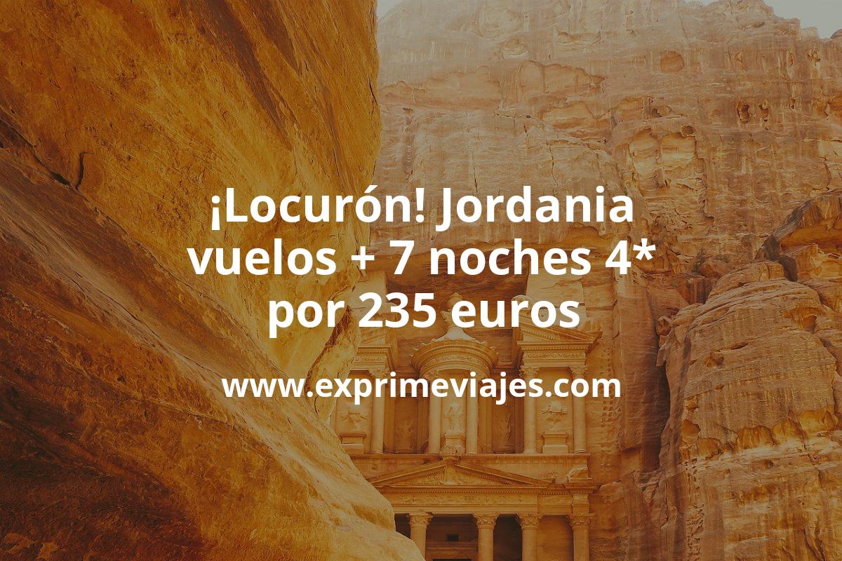 🇯🇴 Locurón! Jordania: vuelos directos + 7 noches hotel 4* por 235 euros