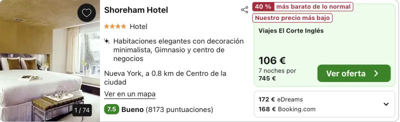 oferta hotel Nueva York oferta hotel Nueva York