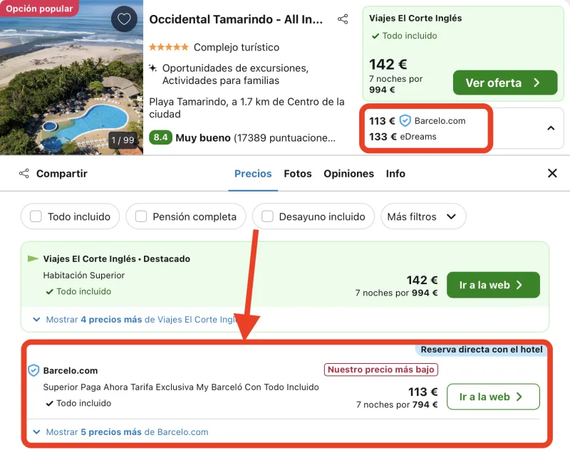 oferta hotel todo incluido en Costa Rica oferta hotel todo incluido en Costa Rica