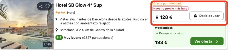 oferta hotel barceLONa, piscina torre Agbar