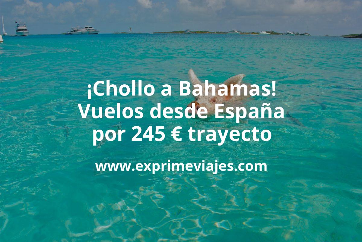 🇧🇸 Bahamas: Vuelos desde España por 245 euros trayecto