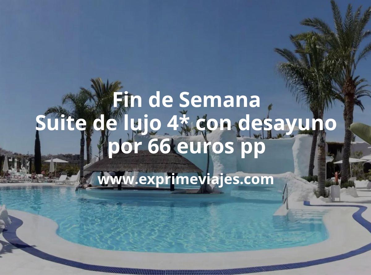 🇪🇸 Fin de semana en suite de lujo 4* con desayuno en Almuñécar por 66 € p.p/noche