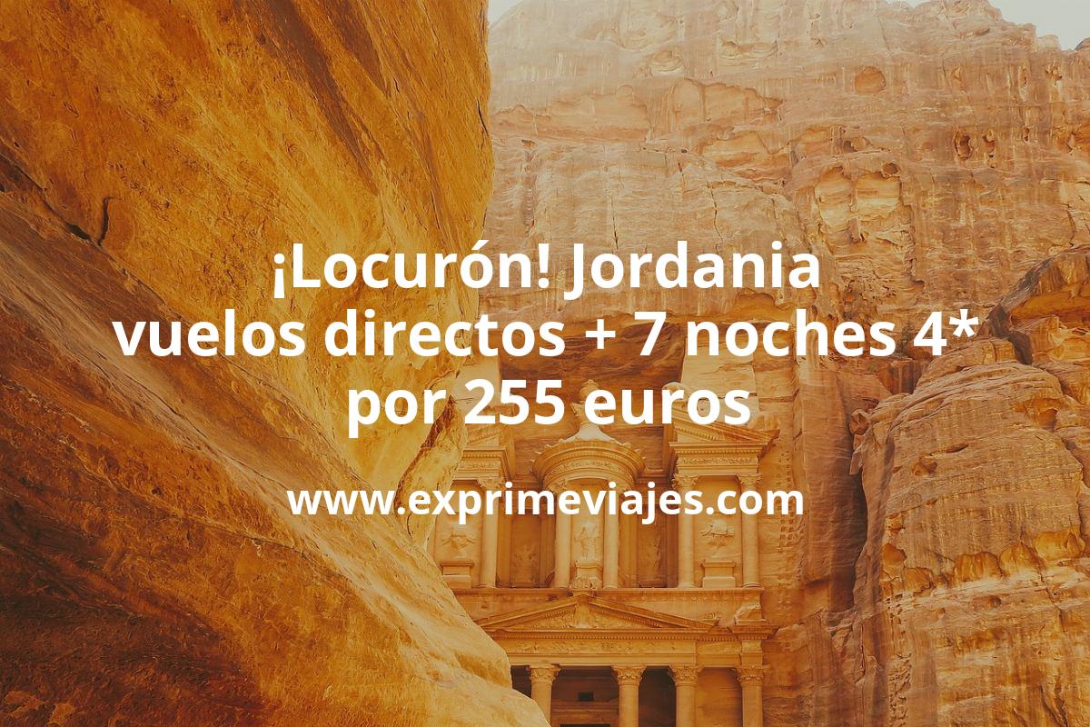 🇯🇴 Locurón! Jordania: vuelos directos + 7 noches hotel 4* por 255 euros