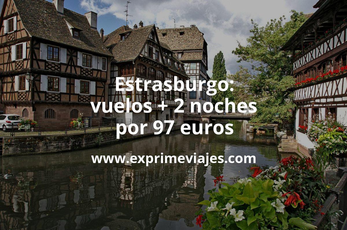 🇫🇷 Estrasburgo: Vuelos + 2 noches hotel centro por 135 euros