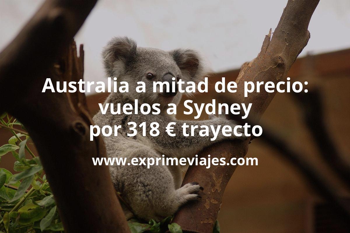 🇦🇺 Australia a mitad de precio: Vuelos por 318 € trayecto