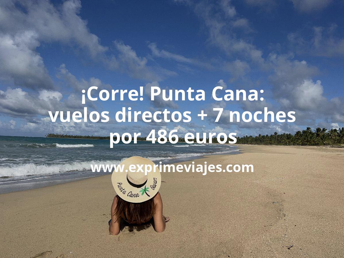 🇩🇴 Corre! Punta Cana: Vuelos + 7 noches por 486 euros