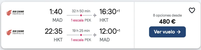 comprar vuelos baratos de madrid a Phuket tailandia