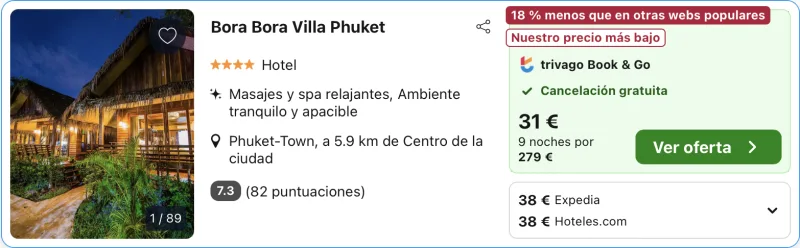chollo hotel en Phuket