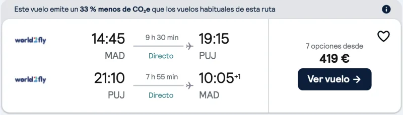 oferta vuelos de madrid a punta cana oferta vuelos de madrid a punta cana