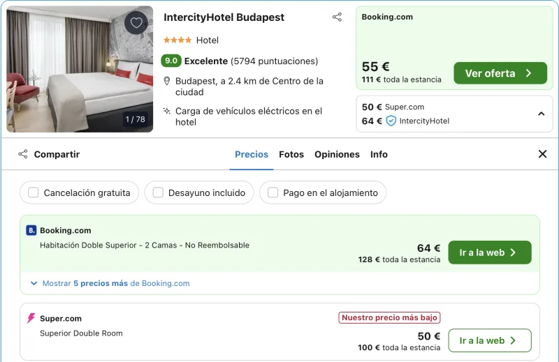 oferta hotel 4 estrellas Budapest fin de semana oferta hotel 4 estrellas Budapest fin de semana