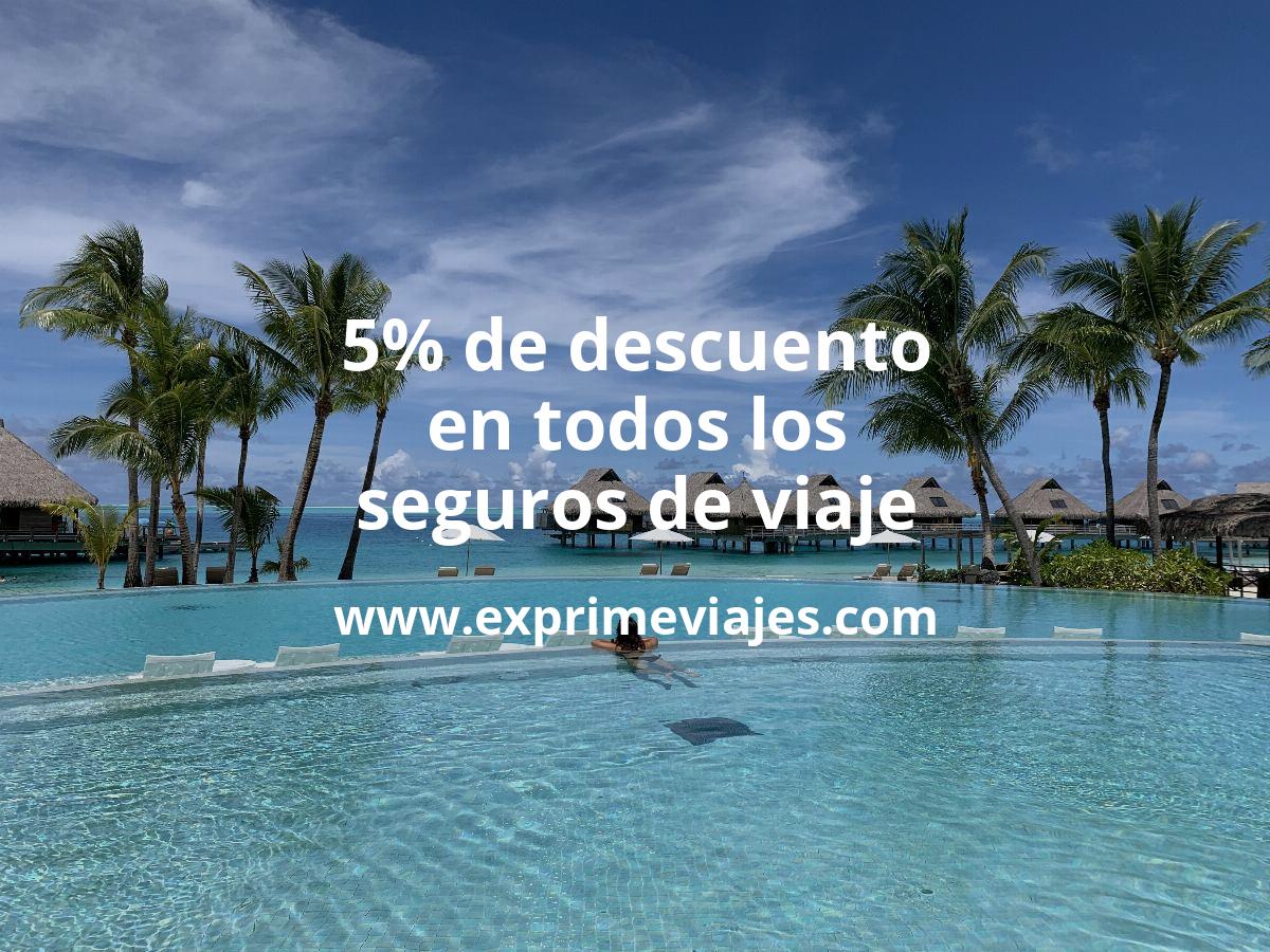 ✈️ Tu 5% de descuento en Heymondo: no viajes sin tranquilidad estas vacaciones