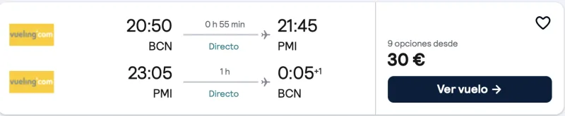 COMPRAR VUELOS BARATOS DE BARCELONA A MALLORCA EN VERANO COMPRAR VUELOS BARATOS DE BARCELONA A MALLORCA EN VERANO