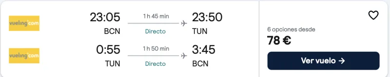comprar vuelos baratos de barcelona a Túnez comprar vuelos baratos de barcelona a Túnez