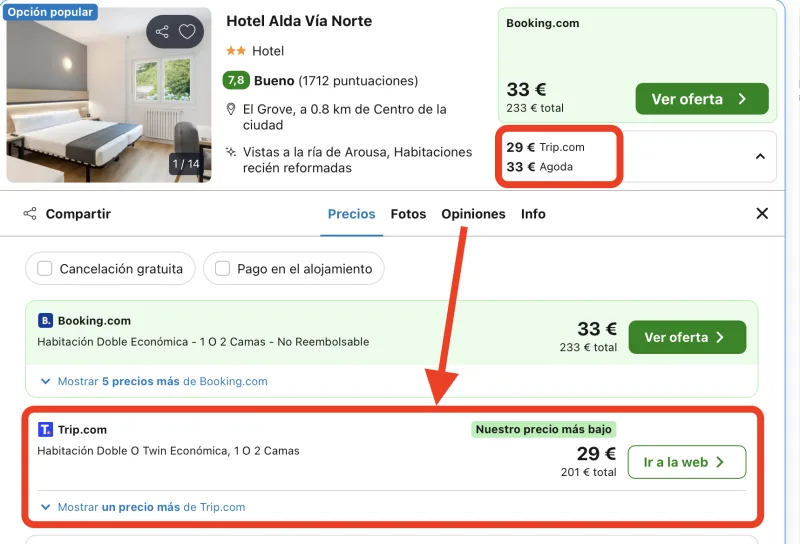 chollo semana villa de Arousa
