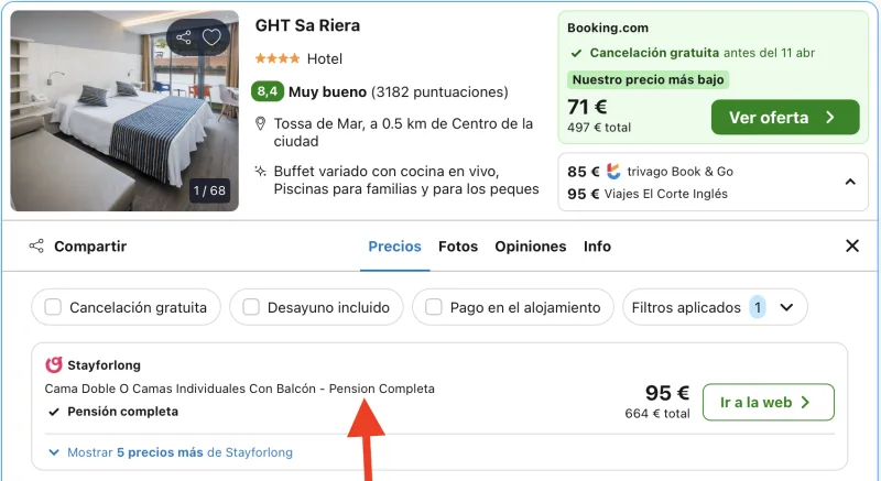 oferta hotel pension completa en lloret de mar oferta hotel pension completa en lloret de mar
