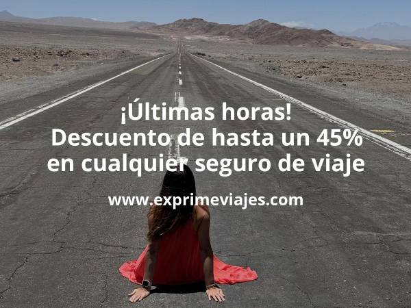 🛡️ Últimas horas: Descuento de hasta un 35% en tu seguro de viaje Heymondo