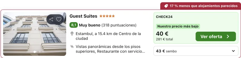 oferta hotel estambul 5 estrellas
