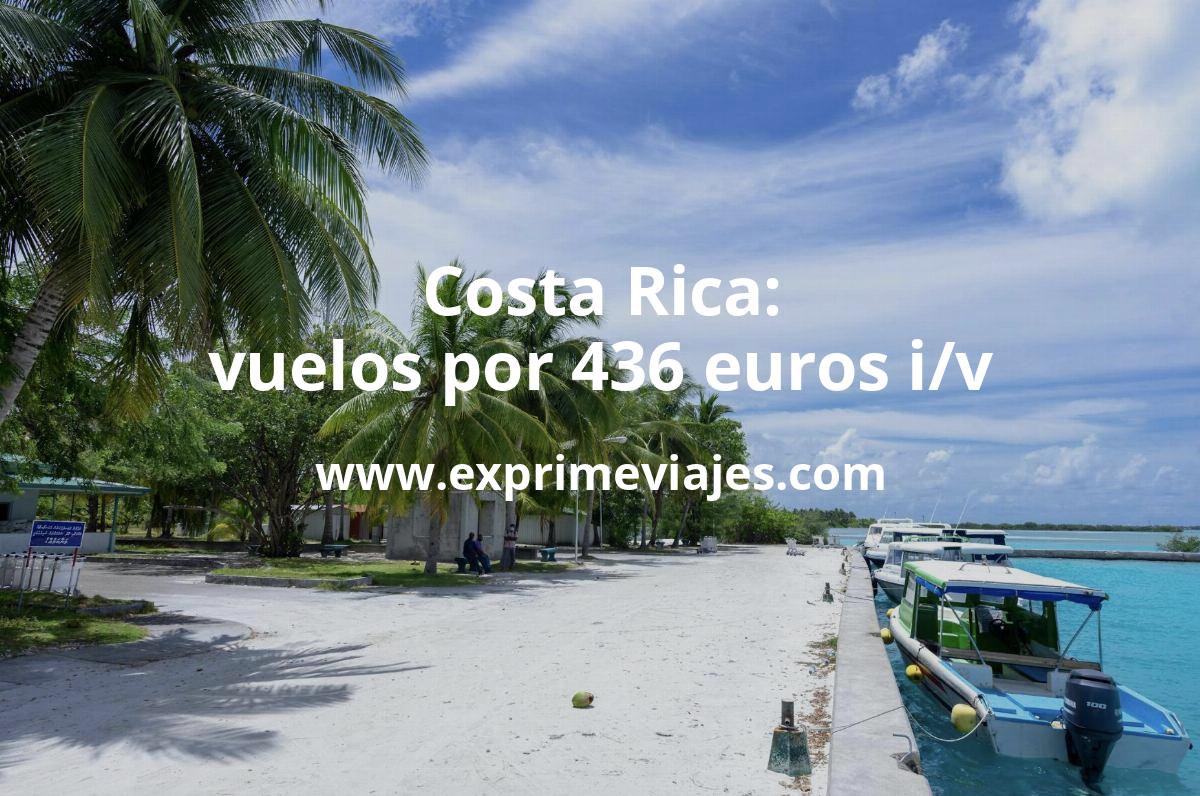 🇨🇷 Costa Rica: Vuelos por 436 euros ida y vuelta