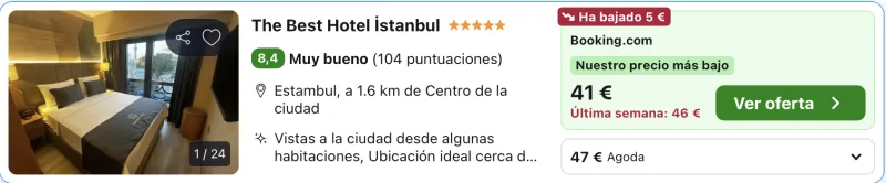 oferta hotel 5 estrellas estambul