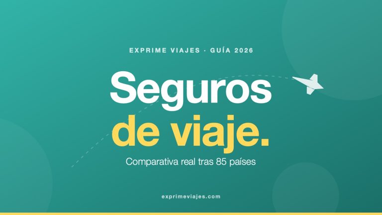 🛡️ Mejores seguros de viaje 2026: comparativa real tras 85 países