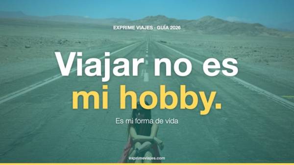 ✈️ Viajar no es mi hobby. Es mi forma de vida