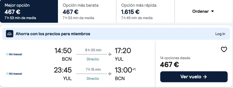 COMPRAR VUELOS BARATOS DE BARCELONA A MONTREAL EN VERANO COMPRAR VUELOS BARATOS DE BARCELONA A MONTREAL EN VERANO