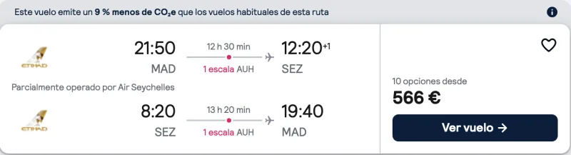 comprar vuelos baratos de madrid a seychelles 