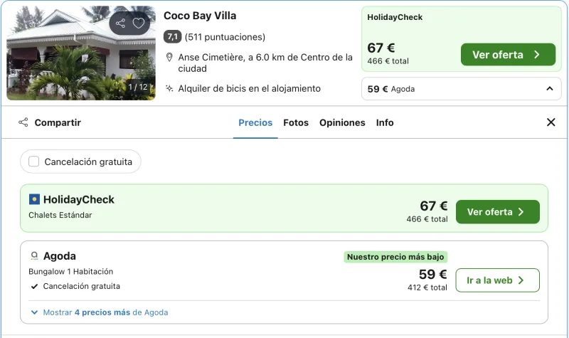 oferta hotel en seychelles