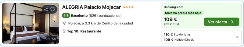 chollo hotel spa solo adultos Mojácar