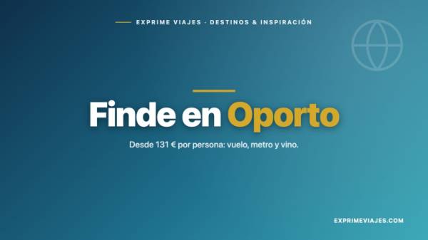 🇵🇹 Escapada de fin de semana barata a Oporto por menos de 150 €