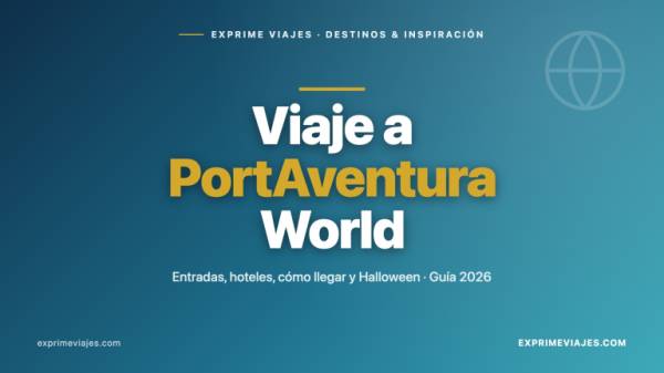 🏨 Viaje a PortAventura World: entradas, hoteles, cómo llegar y Halloween (guía 2026)