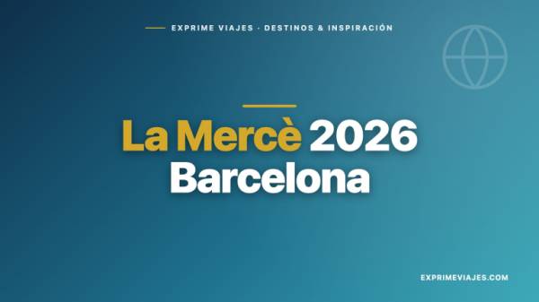 🇪🇸 La Mercè 2026 en Barcelona: guía para vivir las fiestas gratis