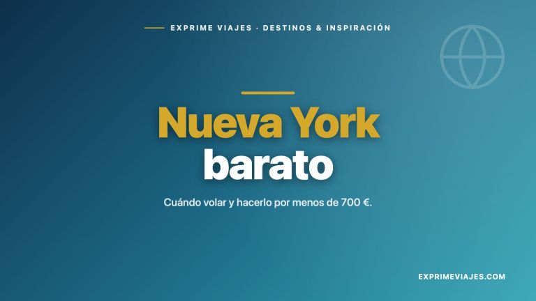 🇺🇸 Cuándo es más barato volar a Nueva York (y cómo hacerlo por menos de 700 €)