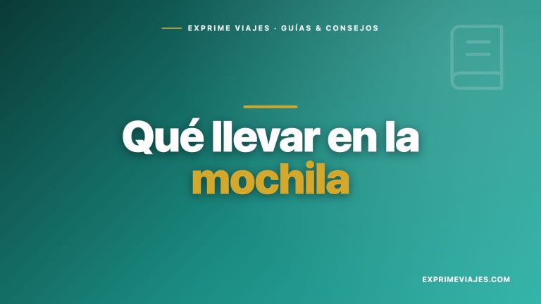 ✈️ Qué llevar en la mochila para un viaje largo: mi lista real (equipaje de mano)