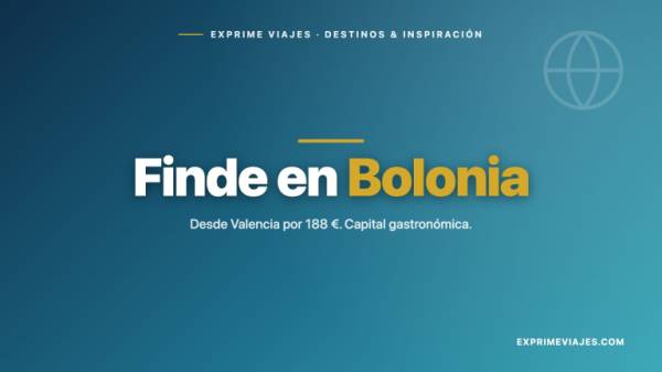 🇪🇸 Fin de semana barato en Bolonia desde Valencia por menos de 190 €