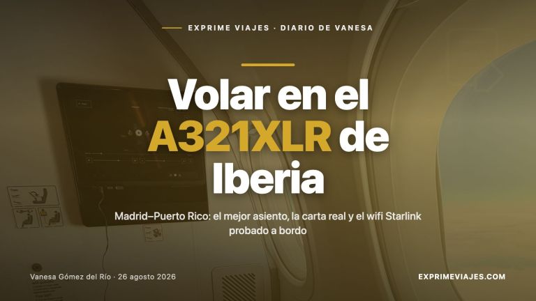 🇵🇷 Cómo es volar en el A321XLR de Iberia: mi vuelo a Puerto Rico con wifi Starlink